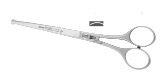 Ножницы для стрижки изогнутые Witte Rose Line 86366